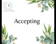 Lent 5 Accepting